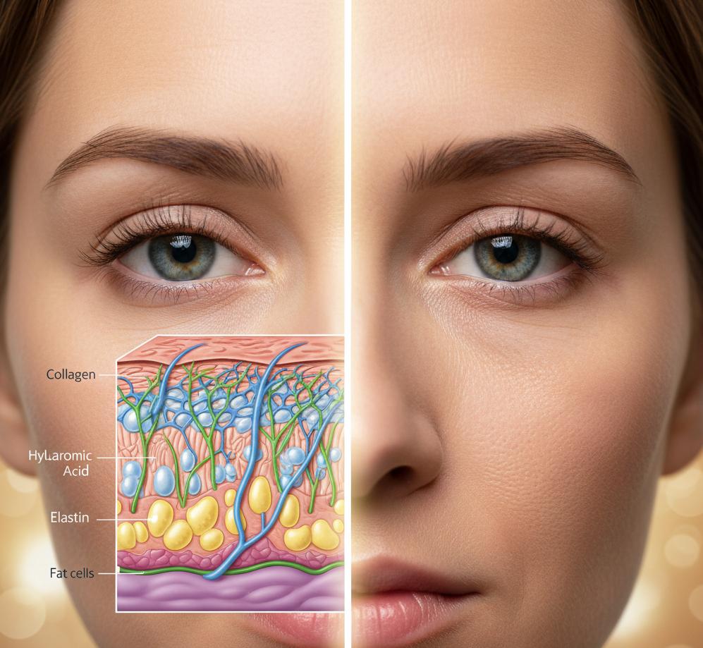 Augen altern zuerst: Was unter der Haut passiert und warum